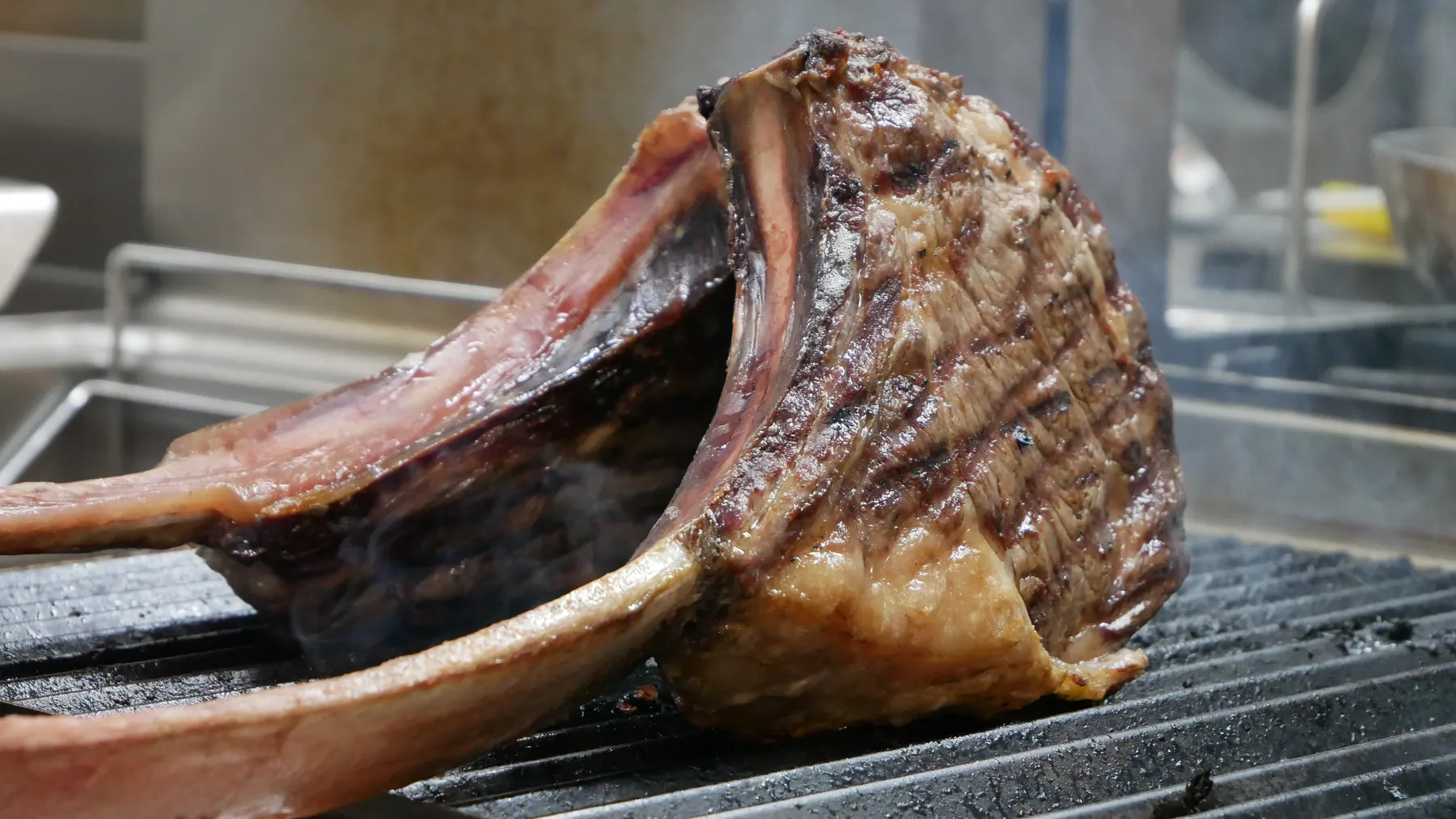Tomahawk cotta alla brace